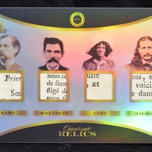 Panini 2024 Pieces of the Past Relic Card